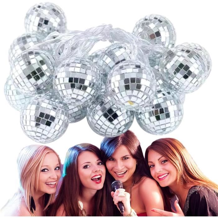 Achat Doubles boules dsco rotatves multcolores pas cher