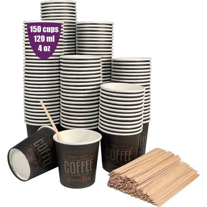 Gobelet Carton Café Vidaxl Gobelets à Café Jetables Papier 1000 Pcs 350 Ml (12 Oz Gobelets Jetables Cafe