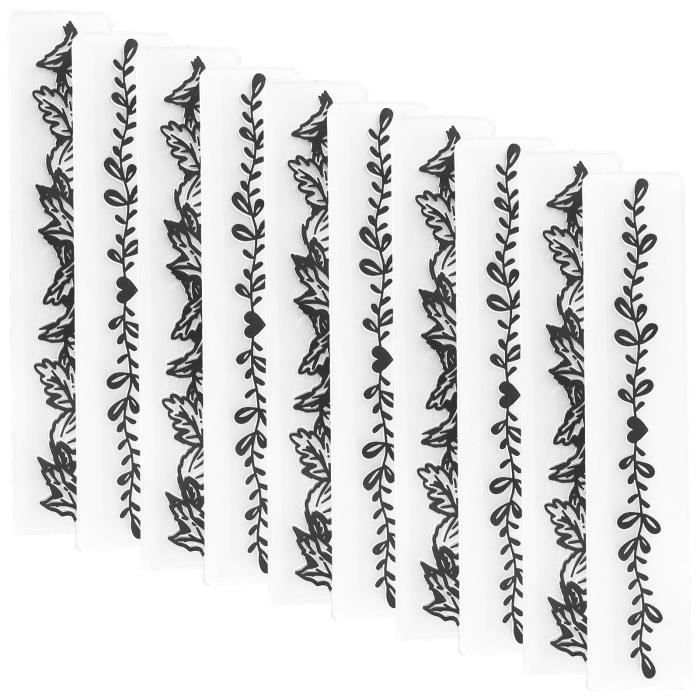 Dossier De Gaufrage 3D Champignon Transparent - Pour Scrapbooking, Cartes, Texture En Relief 16x11.5 Cm