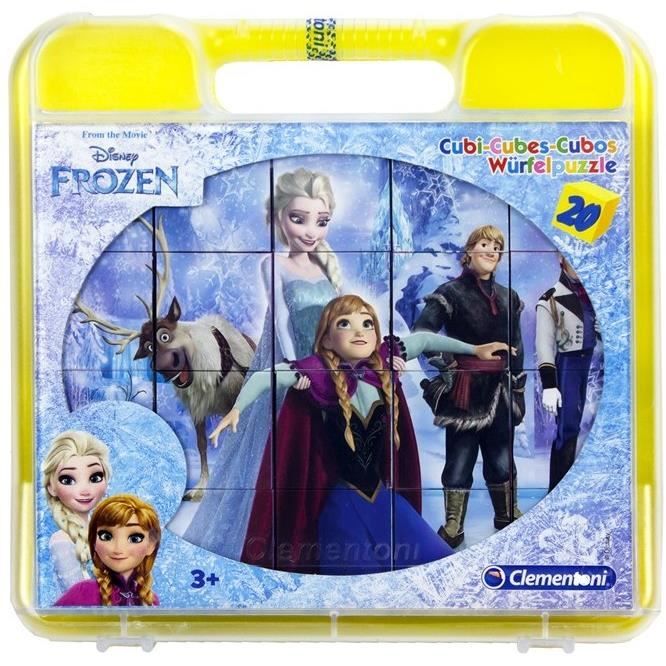 CLEMENTONI DISNEY PUZZLE CUBES REINE DES NEIGES 20 CUBES - Cdiscount ...