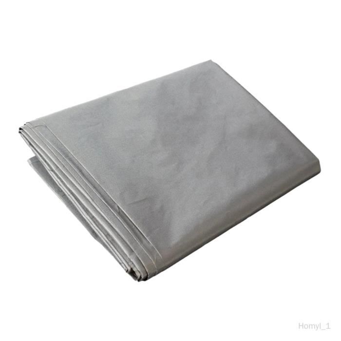 Tissu Faraday 1m - Protection EMF/5G - Blindage Signal 10kHz-30GHz - Anti-Rayonnement Argent
