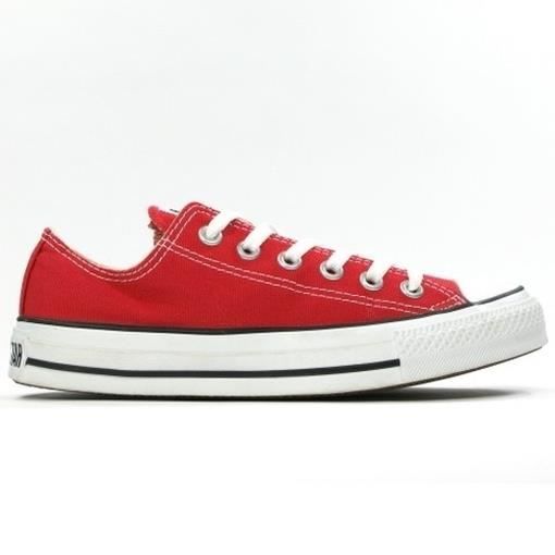 Chaussures All Star Ox Rouge M9696 pour Homme - Converse