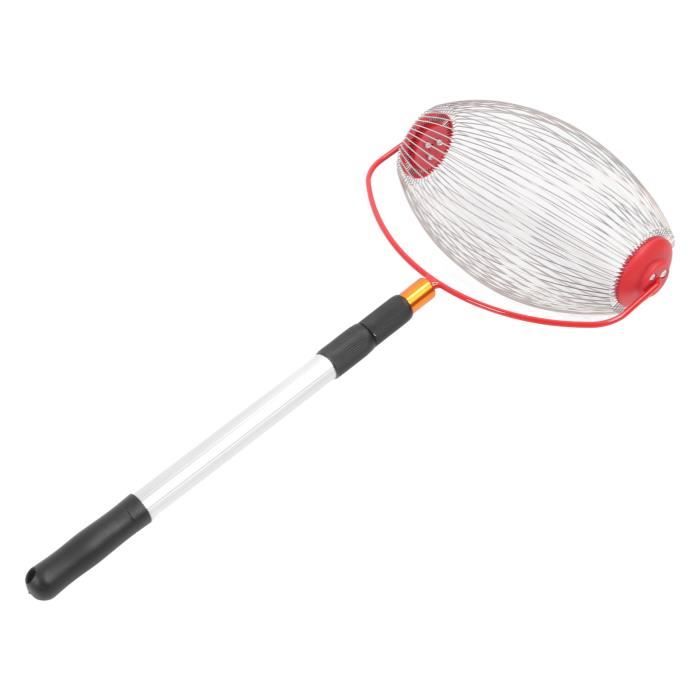 Collecteur De Noix Télescopique 65-130 Cm - Ramasse Glands, Châtaignes, Balles De Golf, Capacité 3.8L