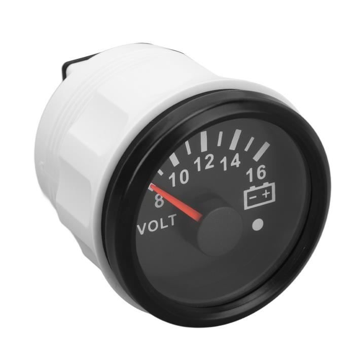 Voltmètre LED 52mm Pour Batterie 24V (18-32V) – Facile à Lire, Fabrication Chine