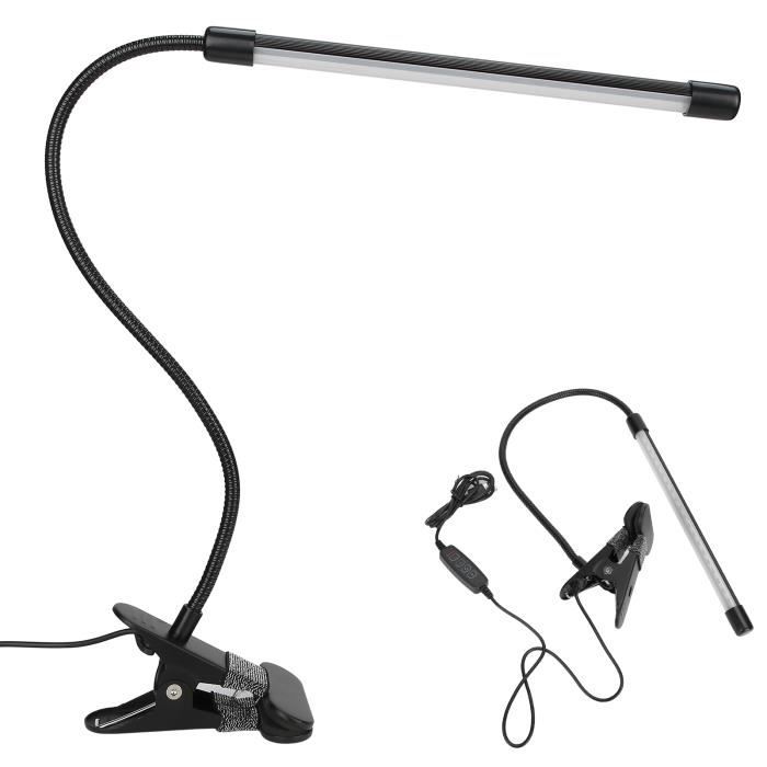Lampe à clipser portable USB rechargeable pour support de musique à LED pour lire des livres Lampe à clipser portable USB rechargeable pour support de musique à LED pour lire des livres
