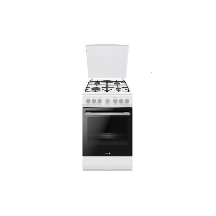 Fagor Cuisinière gaz 4 feux blanc - FCM104B