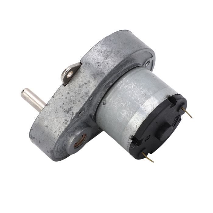 Dc 12v Moteur électrique Réversible Réduction Turbine à couple élevé