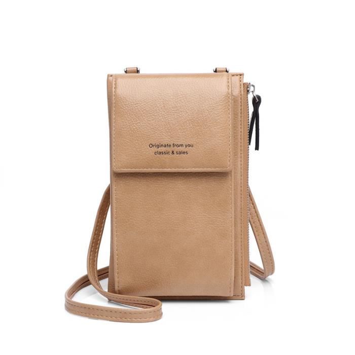 Sac messager en cuir PU Sac à bandoulière en cuir PU Sac à bandoulière