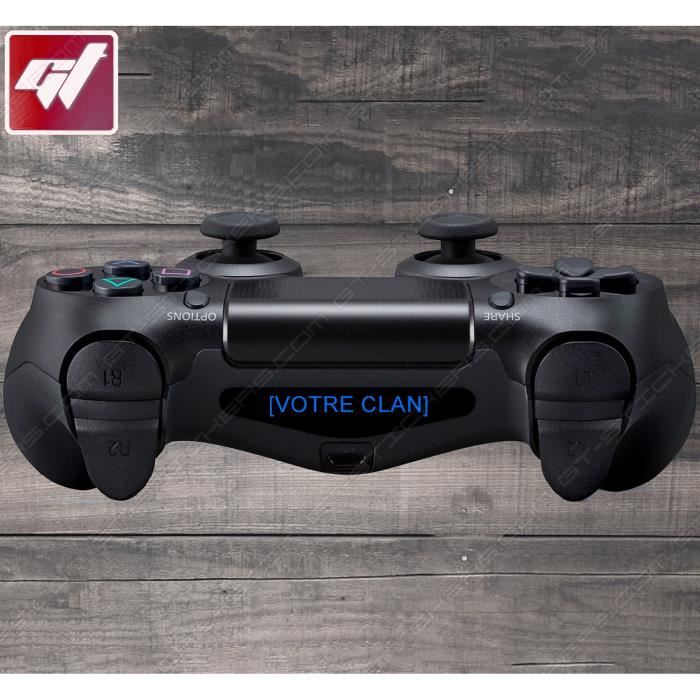 Sticker Lightbar Pour Manette PS4 - X-Men Blanc - Autocollant De Personnalisation
