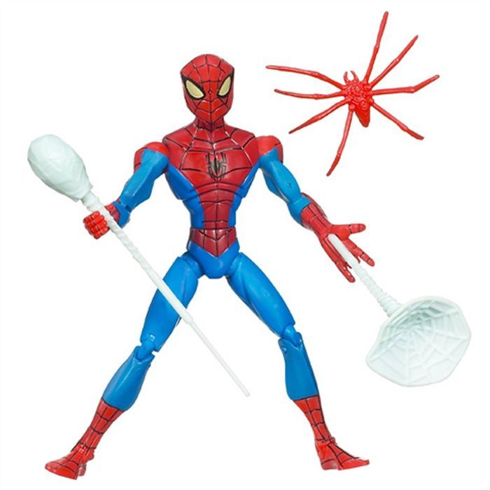 Lot De 2 Figurines Spider-Man & Carnage – Web Of Steel – Métal 7cm – Toy Biz