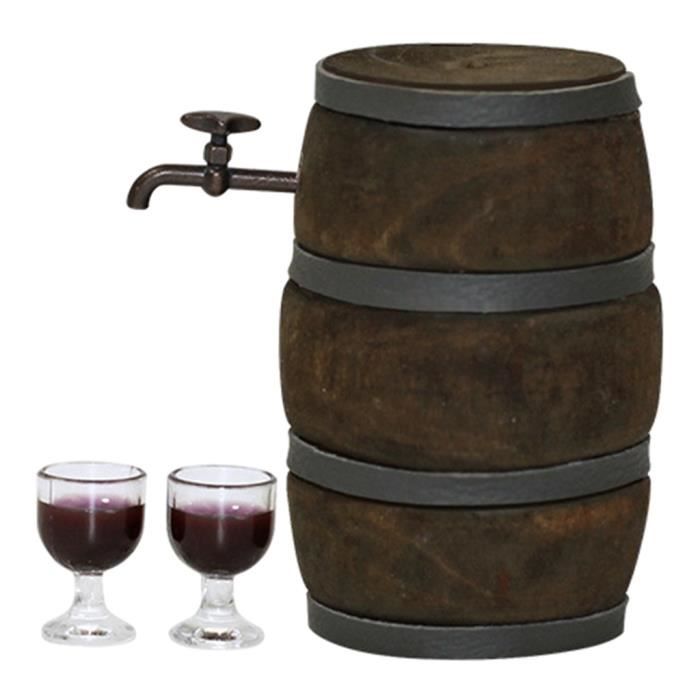 Baril décoration SUPERMAN bidon métal 60 Litres tonneau coffre jouet