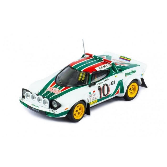 Miniatures montées - Lancia 1976 Munari 1/43 IXO - Jeux - Jouets