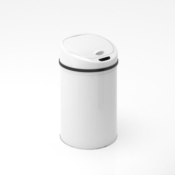 Poubelle Poubelle Ronde Blanche Poubelle Vintage Poubelle De Cuisine