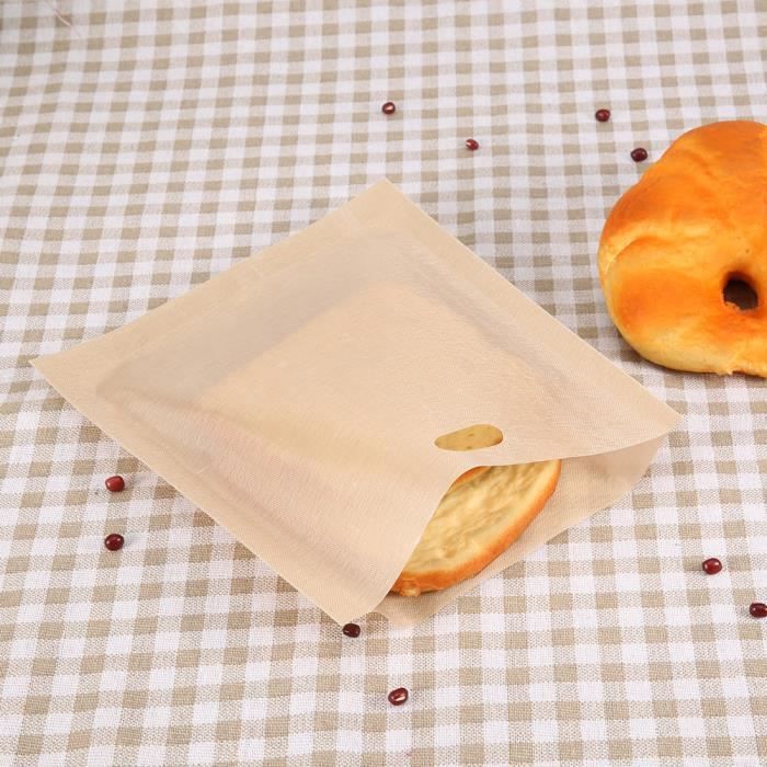 Sacs Réutilisables Alimentaires Sacs Grille-Pain RANJI - Lot De 15