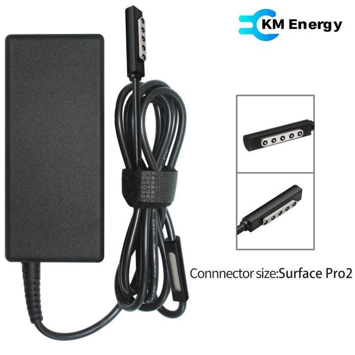CHARGEUR Microsoft Surface Pro 2 AC ADAPTATEUR CHARGEUR 43W 12V 3.6A