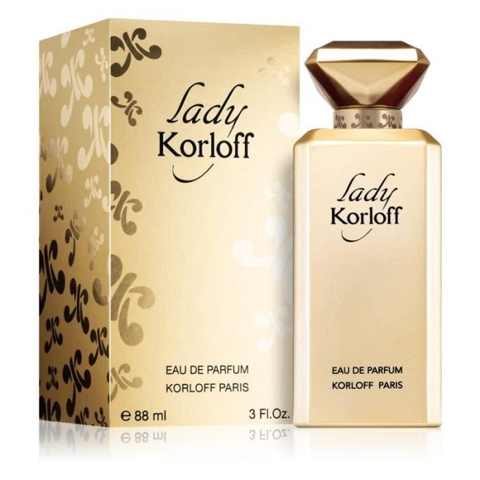 Eau de Parfum - Korloff - Lady Korloff - 88ml - Homme - Concentration: Eau de parfum