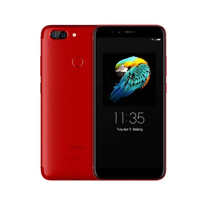 Vente Téléphone portable Lenovo S5 K520 4G RAM 64G ROM Rouge pas cher Vente Téléphone portable Lenovo S5 K520 4G RAM 64G ROM Rouge pas cher