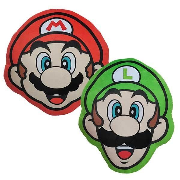 Coussin Décoratif Super Mario 40 X 40 Cm - Housse Imprimée, Idéal Pour Fans De Jeux Vidéo