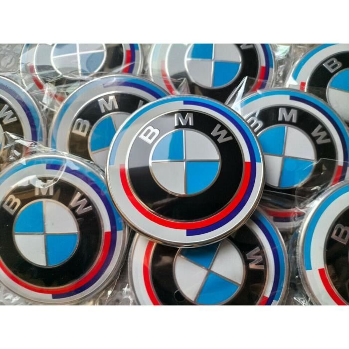 BMW Emblème Capot Logo Pour 82mm 50e Anniversaire - Mastershop