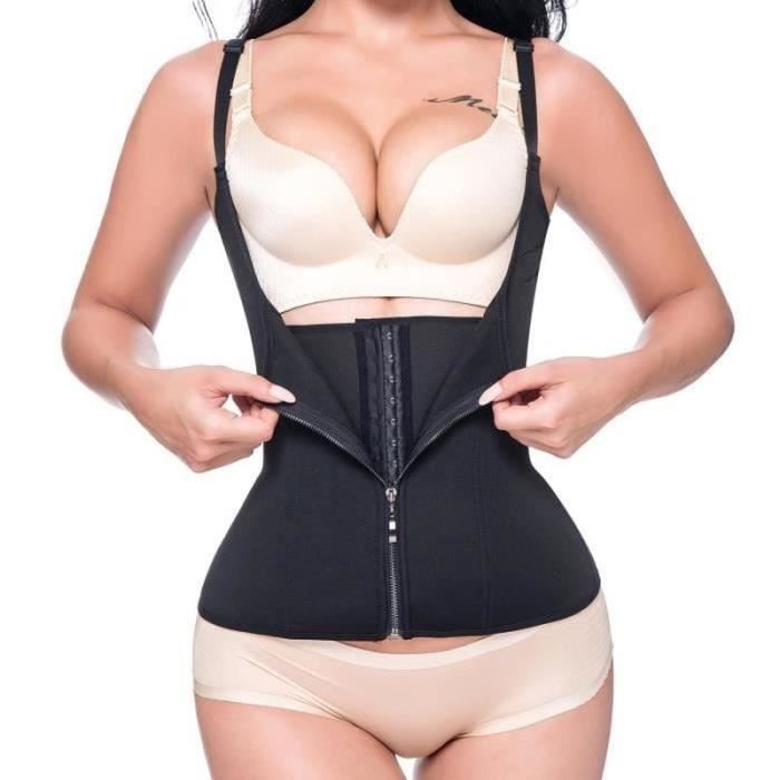 Body Shapewear Latex Femme - Corset Minceur, Ventre Plat, Taille Haute, Pour Sport Et Tenue Sculptante