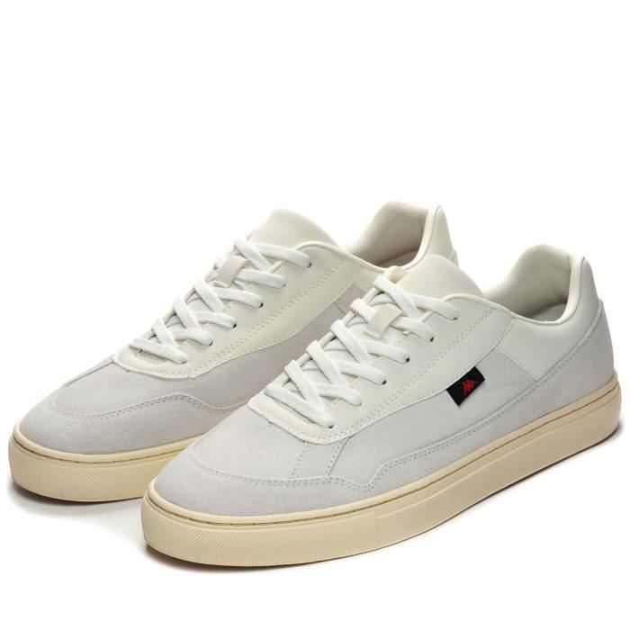 Kappa Chaussures lifestyle Gonz Robe di Kappa pour Homme - Blanc - Cuir