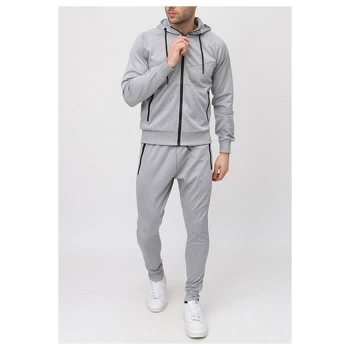 Ensemble survêtement Gris Homme