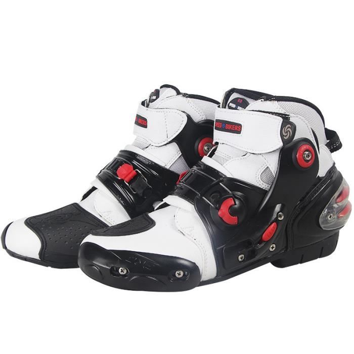 Bottes de Moto Chaussures de Moto de Marque Motocross Anti