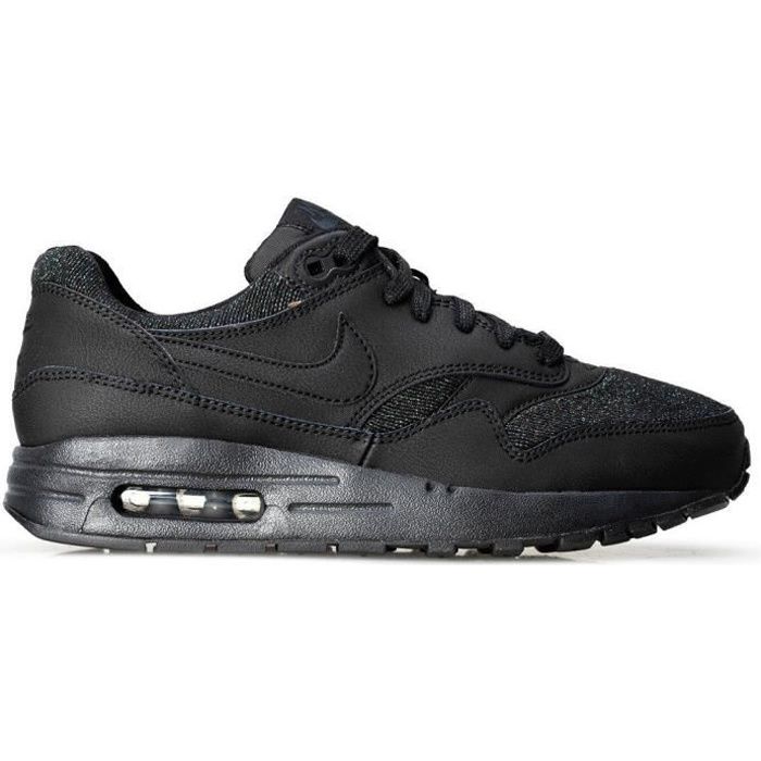 nike air max 1 gs black