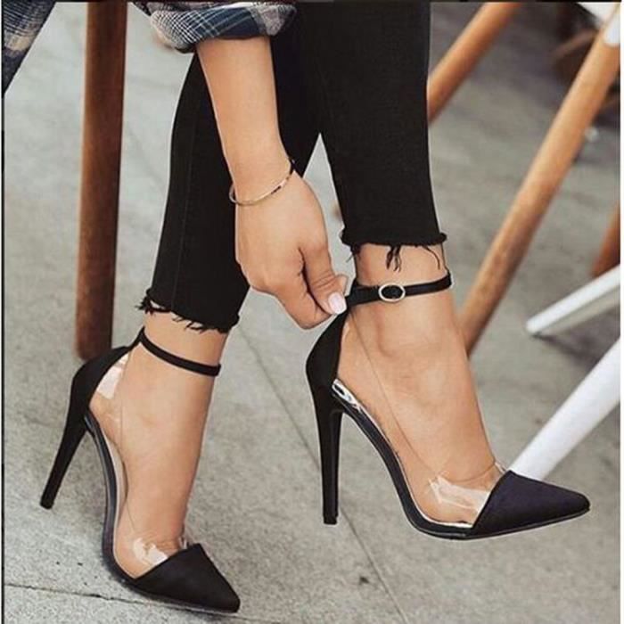 chaussure femme avec laniere cheville