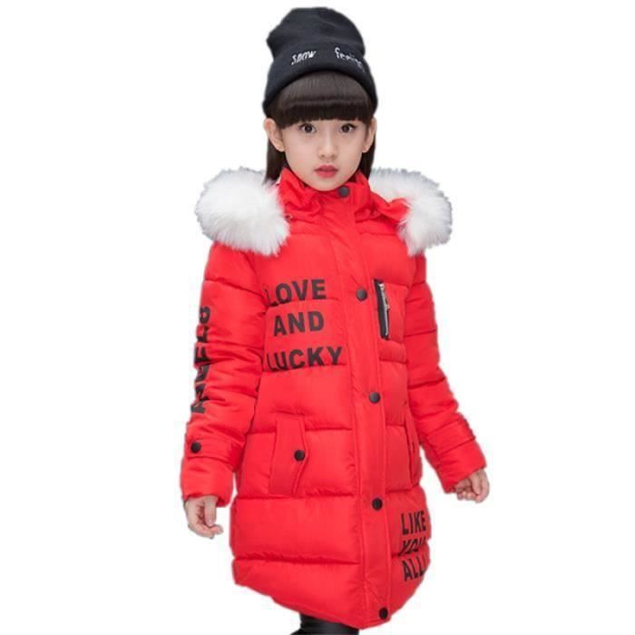 PARKA CAPUCHE FOURRURE - NOIR / GARÇON 4 À 14 ANS