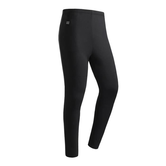 Pantalon Leggings Chauffant Femme Thermique Électrique Hiver Noir Noir -  Cdiscount Prêt-à-Porter