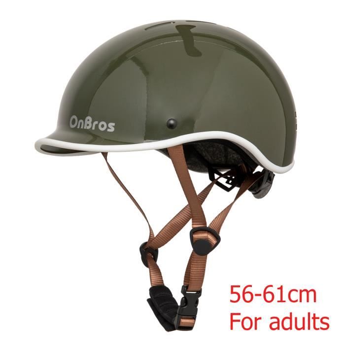 Casque Vélo Enfant Exclusky 50-57 Cm – Réglable, Léger (310g), Avec Visière Et Lumière LED – Pour 5 à 13 Ans