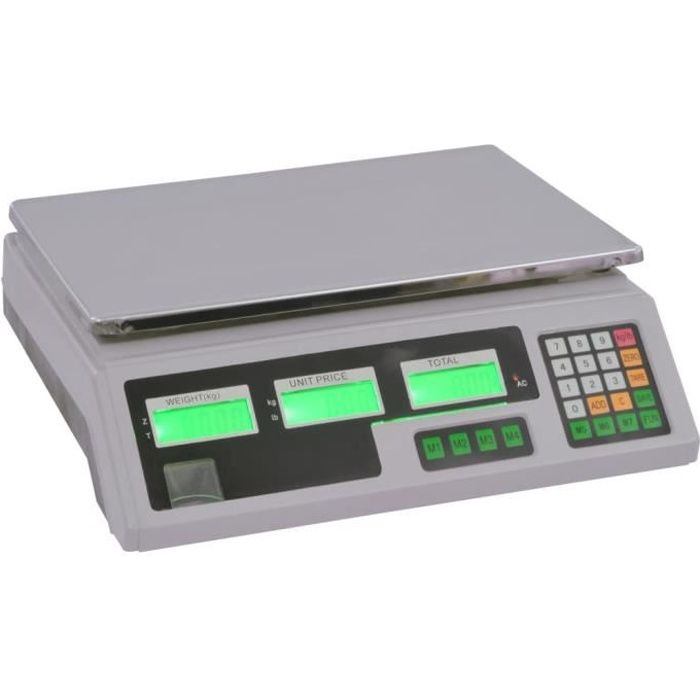 Balance numérique 30 kg avec batterie rechargeable