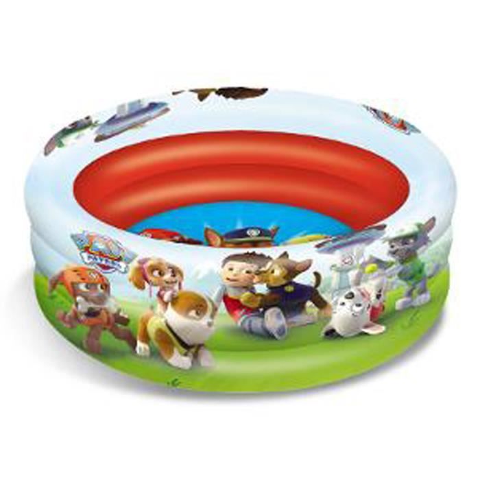 Piscine gonflable Pat'Patrouille 100cm en Plastique r?�sine, 100 x 100 x 30 cm - Cdiscount Jeux 