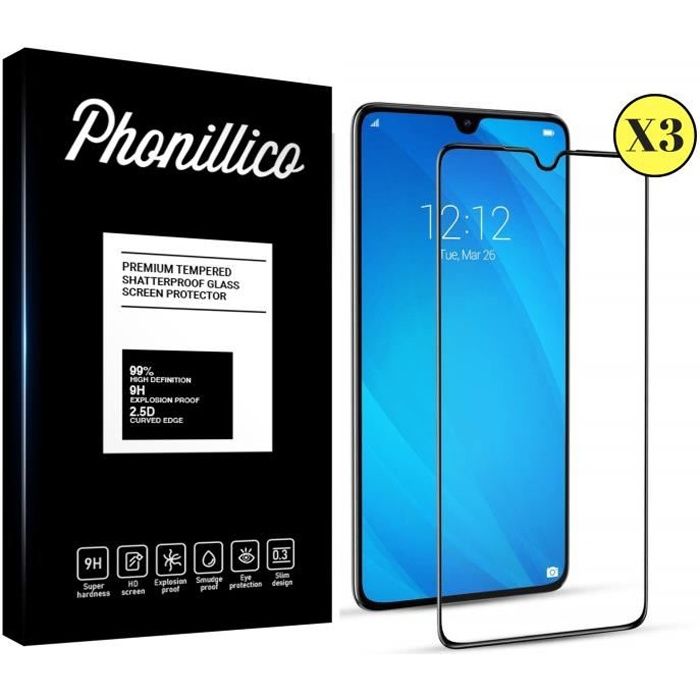 Verre Trempé pour Huawei P30 Pro Film Protection Ultra HD Anti-Scratch Sensible au Toucher Bord incurvé Plein Couverture Sans Bulle 2 Pièces Verre Trempé + 2 Pièces Caméra Arrière Protecteure 1 