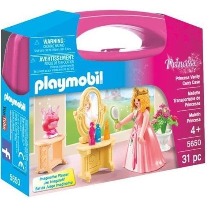Playmobil 5650 Princess Valisette Princesse Achat Vente Univers Miniature Cdiscount Playmobil 5650 Princess Valisette Princesse Achat Vente Univers Miniature Cdiscount