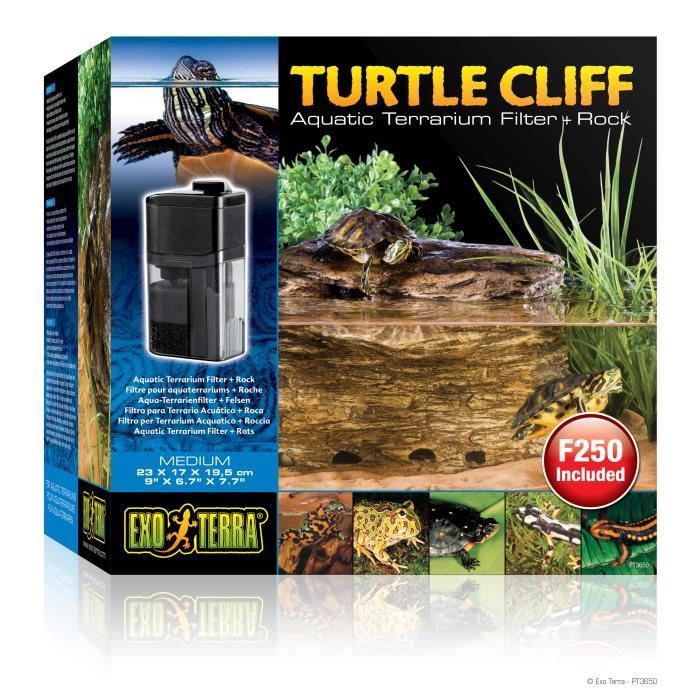 Turtle Cliff : Filtre Terrasse Pour Tortue Taille M