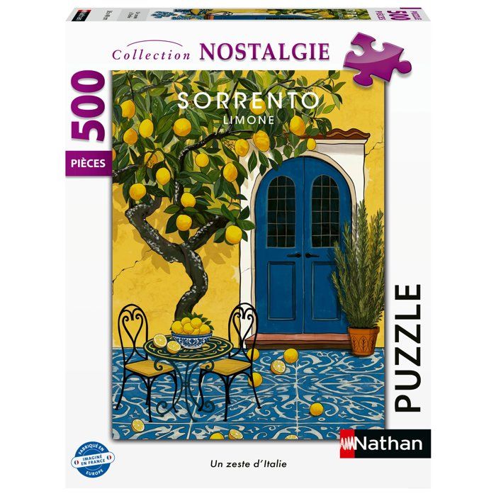 Puzzle 500 pièces : Un zeste d?Italie Ravensburger Nathan - vue 5