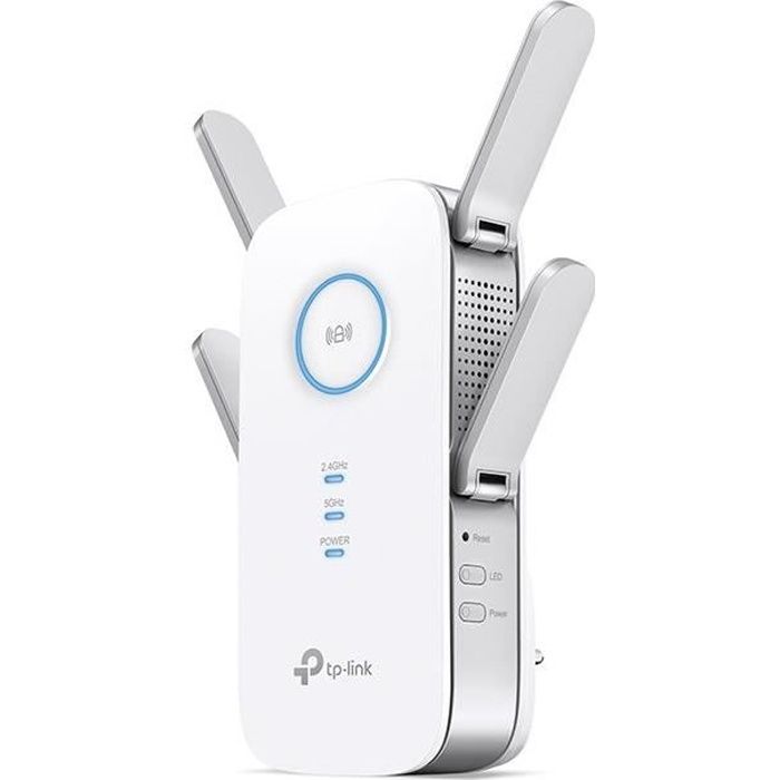 Répéteur WiFi Puissant 1200Mbps WiFi Booster Double Bande 5GHz & 2.4GHz,  Amplificateur WiFi Puissant avec WPS Jusqu'à 120m², [O18] - Cdiscount TV  Son Photo