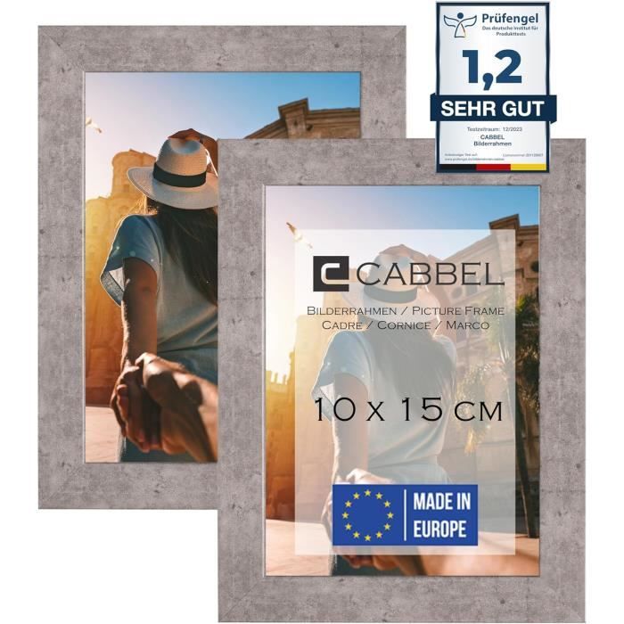 Anhow 8pcs Cadres Photo 20x20 cm, Style Régulier Cadres Photo