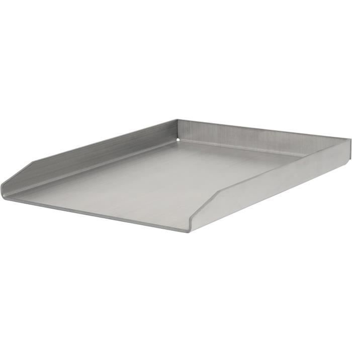 Plaque Cuisson Inox Rectangulaire Lot De 3 Plaques De Cuisson En Inox 40x30x4,8 Cm - Pour Four, Grill, Lave-vaisselle, Résistantes Et Saines Plaque Japonaise
