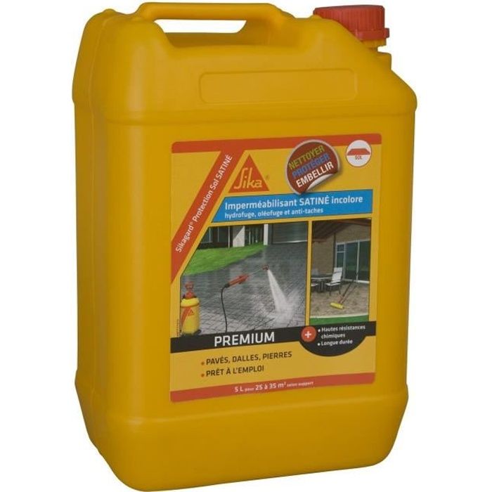 Imperméabilisant SIKA Sikagard Protection Sol SATINE - 5L