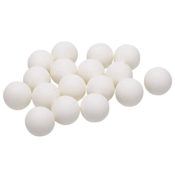 100 Balles De Ping-Pong/Pédagogiques 40 Mm – Sans Couture, Surface Mate, Lot De 50/100/150 – Polypropylène Résistant – Bingo, Décoration