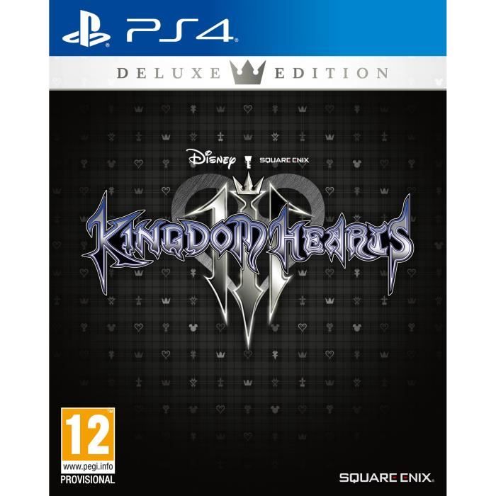 Jeu de rôle - Kingdom Hearts - 3 Deluxe Edition - PS4 - PEGI 12+ - Janvier 2019 - Square Enix