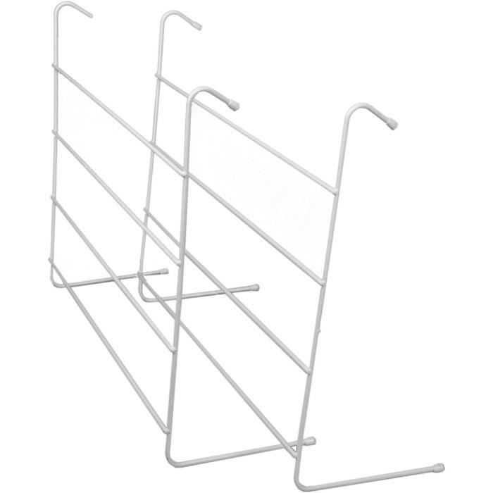 Lot De 2 Séchoirs à Clipser Sur Radiateur - Extensible Jusqu'à 46cm, Capacité 1kg - Pour Chaussettes, Sous-vêtements