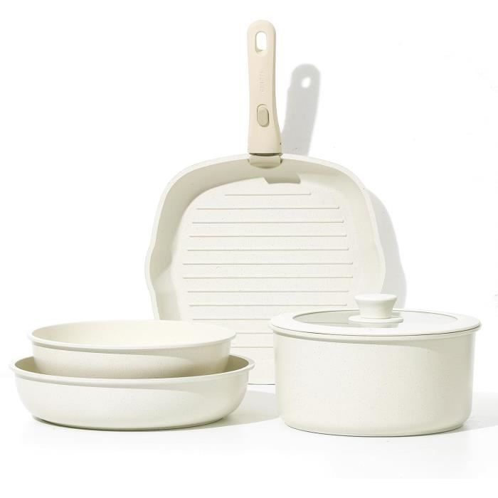Set de 6 pièces ChefClub Tefal (1 Poêle, 1 Casserole, 2 planches à