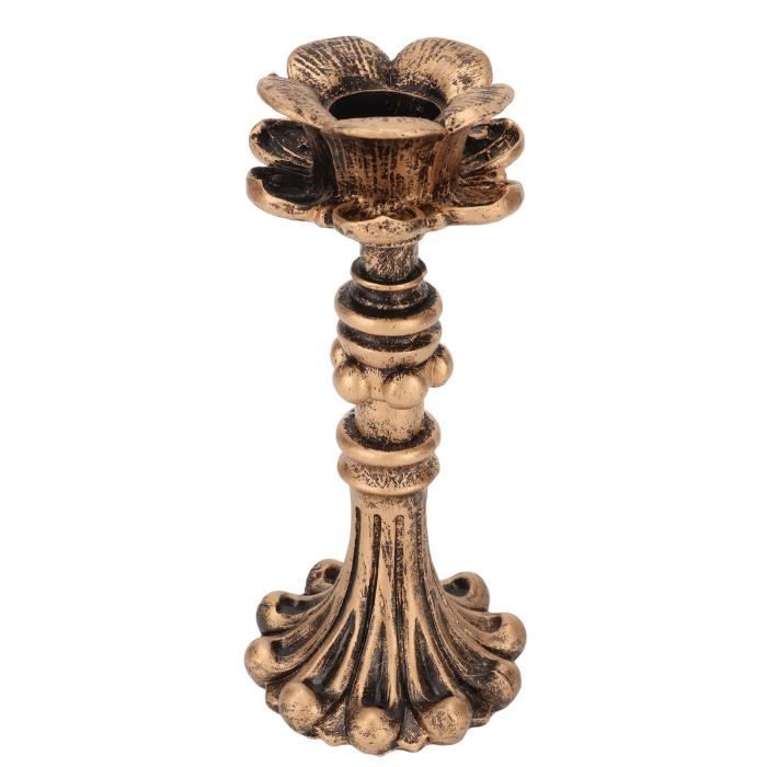 Sungmor Bougeoir en fonte robuste - Chandelier vintage fabriqué à la