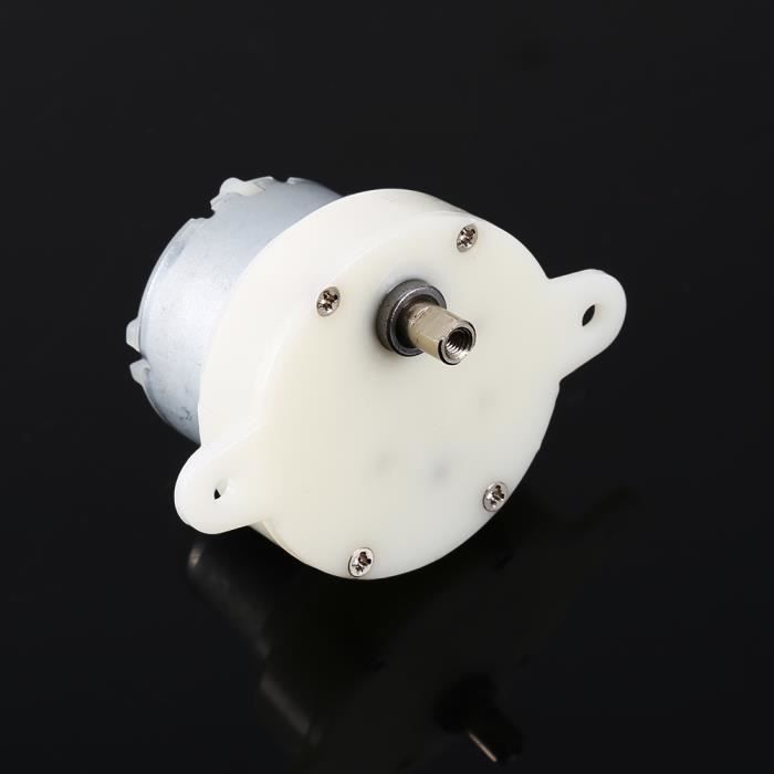 Moteur électrique RS390 12 Dents 6V/12V – Puissant Pour Perceuse, Poussette, Voiture Jouet Et Bricolage