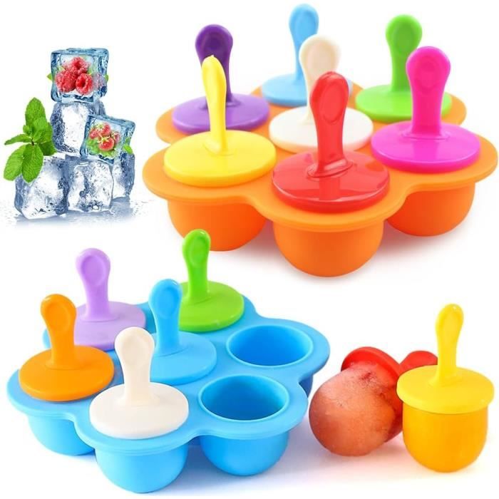 2 Moules à Glace Silicone Réutilisables Avec Bâtonnets - Pour Popsicles Maison Faciles ! - 11