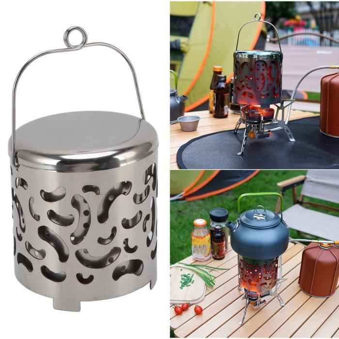 Tente Poêle Groenland S Cuisine Extérieure Mini Camping Poêle Chauffage Acier KINGCAMP